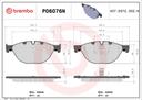 BRAKE PADS FRONT BREMBO CERAMIC BMW