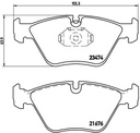 BRAKE PADS FRONT BREMBO BMW