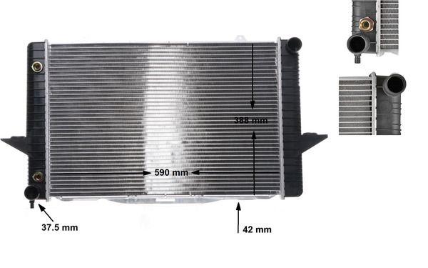 RADIATOR MAHLE VOLVO