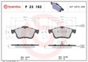 BRAKE PADS FRONT BREMBO FIAT