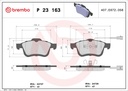 FRONT PADS BREMBO FIAT