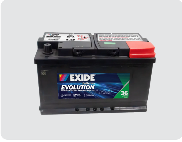BATTERY AGM EXIDE DIN LN4