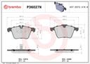 BRAKE PADS FRONT BREMBO CERAMIC JAGUAR
