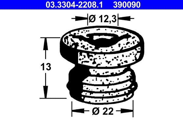 SEAL BRAKE MASTER RESERVOIR ATE MERC BMW