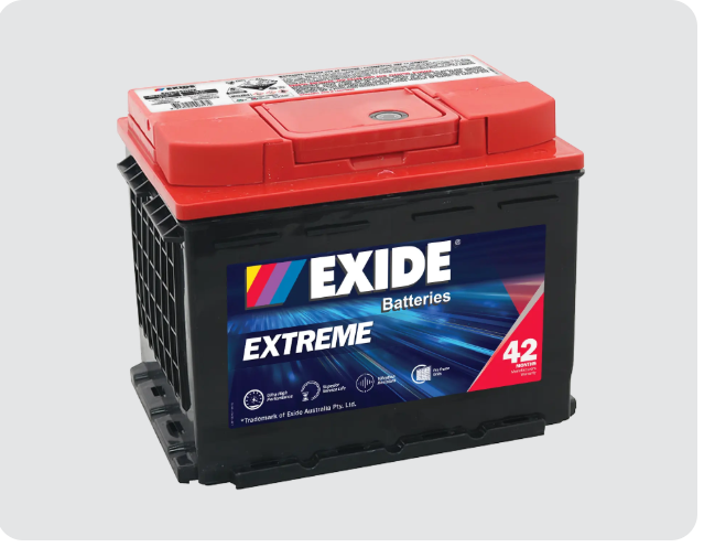 BATTERY EXIDE EXTREME DIN 55 HIGH