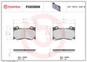 BRAKE PADS FRONT BREMBO CERAMIC NISSAN INFINITI