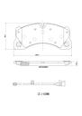 BRAKE PADS FRONT BREMBO CERAMIC PORSCHE
