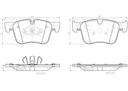 BRAKE PADS FRONT BREMBO CERAMIC PSA