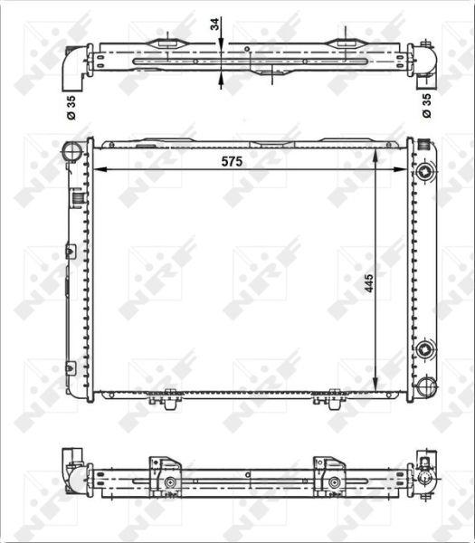 RADIATOR NRF MERC