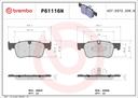 BRAKE PADS FRONT BREMBO CERAMIC PSA