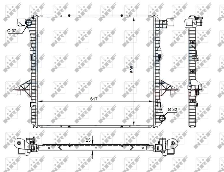 RADIATOR NRF VAG