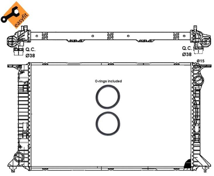 RADIATOR NRF VAG