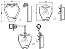 BRAKE PADS FRONT BREMBO VAG