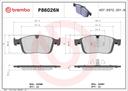 BRAKE PADS FRONT BREMBO CERAMIC VOLVO