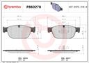 BRAKE PADS FRONT BREMBO CERAMIC VOLVO