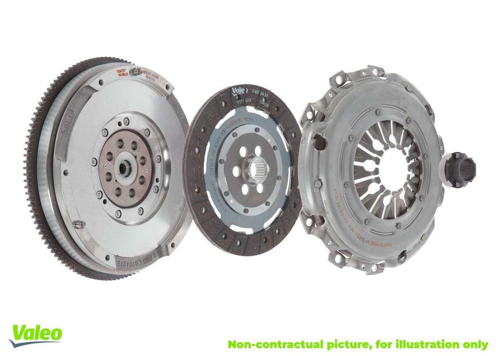 CLUTCH KIT WITH DMF VALEO VAG