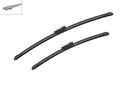 WIPER BLADE [FRONT KIT] BOSCH AEROTWIN [600MM 24 INCH + 475MM 19 INCH - WITH SPOILER FLAT WIPER BLADE]