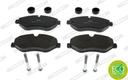 BRAKE PADS FRONT FERODO MERC VAG (BREMBO CALIPER VERSION)