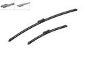 WIPER BLADE [FRONT KIT] BOSCH AEROTWIN [650MM 26 INCH + 380MM 15 INCH - WITH SPOILER FLAT WIPER BLADE [MULTI-CLIP ADAPTER]]