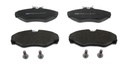 BRAKE PADS FRONT FERODO RENAULT