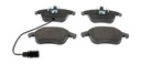 BRAKE PADS FRONT WITH SENSOR FERODO VAG