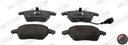 BRAKE PADS FRONT WITH SENSOR FERODO VAG