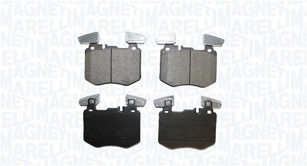 BRAKE PADS FRONT MAGNETI MARELLI MERC