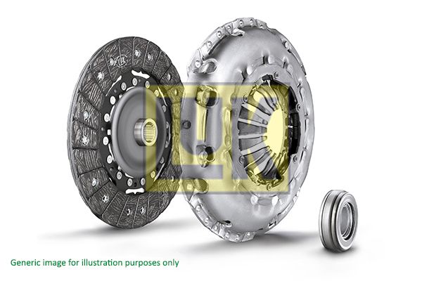 CLUTCH KIT LUK VAG 220MM