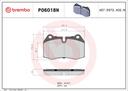 BRAKE PADS FRONT BREMBO CERAMIC BMW