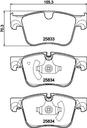 BRAKE PADS FRONT PAGID PSA