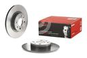 BRAKE DISC FRONT 257MM BREMBO FIAT