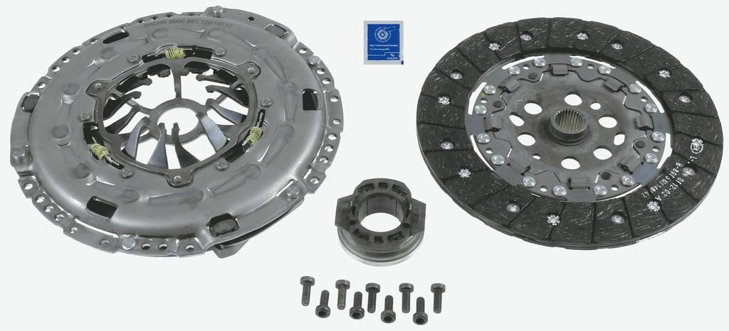 CLUTCH KIT SACHS VAG (LUK VERSION)