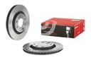 BRAKE DISC FRONT 266MM BREMBO PSA