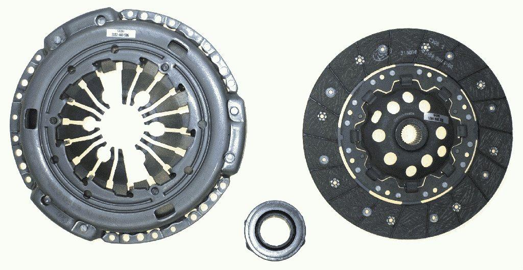 CLUTCH KIT SACHS VAG 228MM