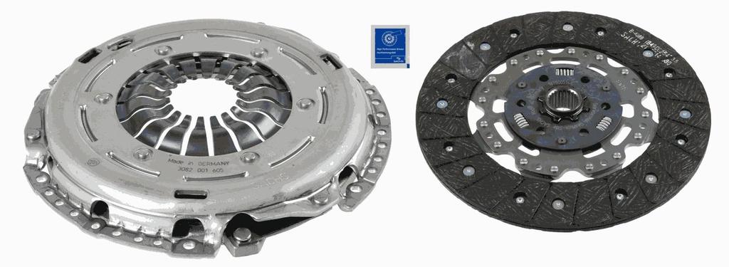 CLUTCH KIT SACHS VAG 240MM*