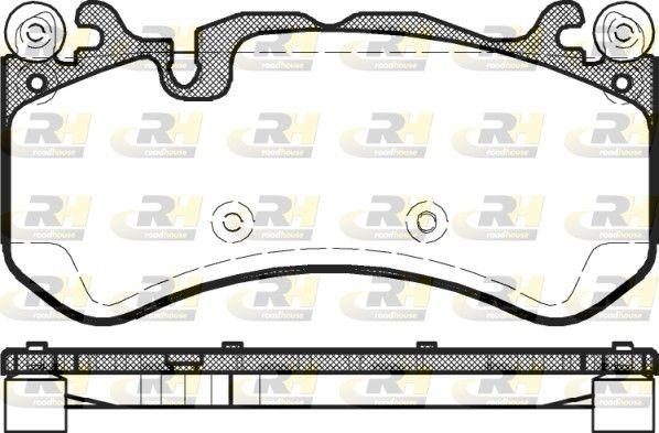 BRAKE PADS FRONT ROADHOUSE VAG