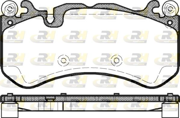 FRONT PADS ROADHOUSE VAG