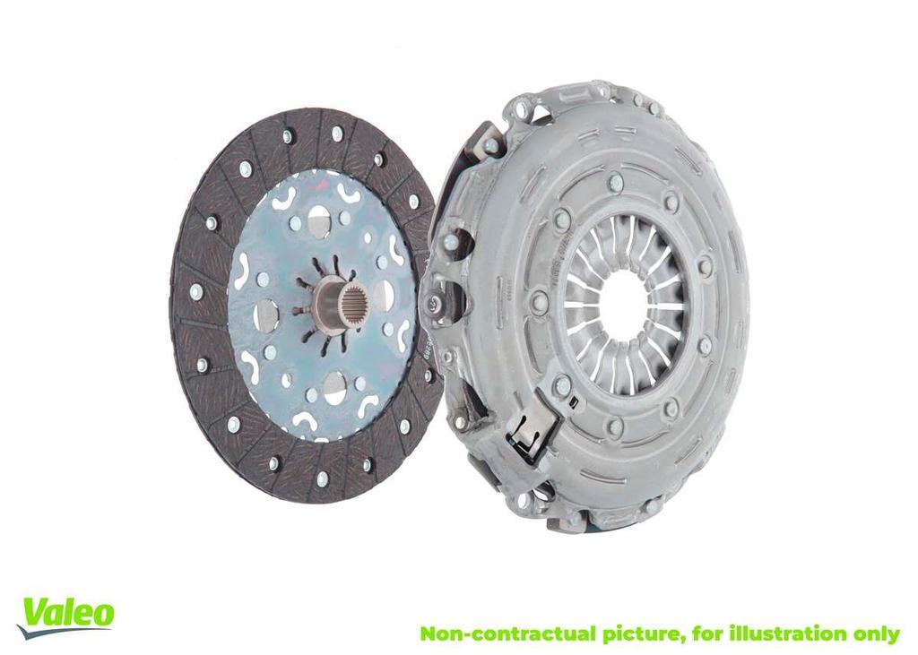 CLUTCH KIT VALEO FIAT