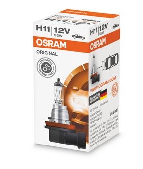 GLOBE (1 PIECE) H11 55W 12V OSRAM