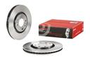 BRAKE DISC FRONT 283MM BREMBO PSA