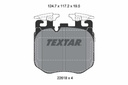 FRONT PADS TEXTAR BMW