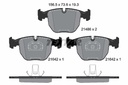 FRONT PADS TEXTAR BMW