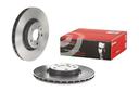 BRAKE DISC FRONT 284MM BREMBO ALFA FIAT