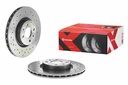 FRONT DISC 284MM CROSS DRILLED BREMBO FIAT ABATH