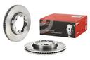 BRAKE DISC FRONT 285MM BREMBO TOYOTA