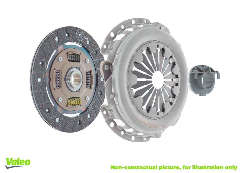 CLUTCH KIT VALEO VAG 228MM