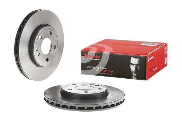 BRAKE DISC FRONT 288MM BREMBO MERC