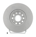 BRAKE DISC FRONT 288MM FERODO VAG