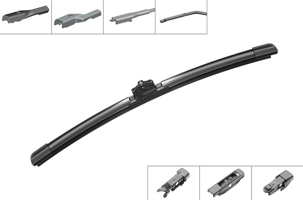 WIPER BLADE [FRONT] BOSCH AEROTWIN PLUS [340MM 14 INCH - FLAT WIPER BLADE]