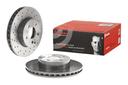 BRAKE DISC FRONT 295MM BREMBO MERC (CROSS DRILLED)